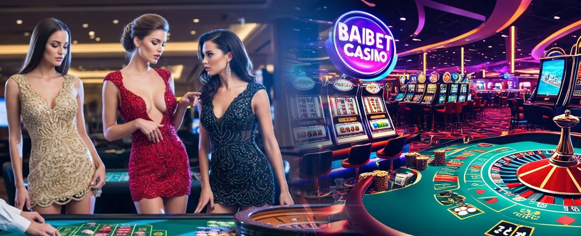niceph Casino Main Banner showcasing various casino games and a vibrant online gaming atmosphere